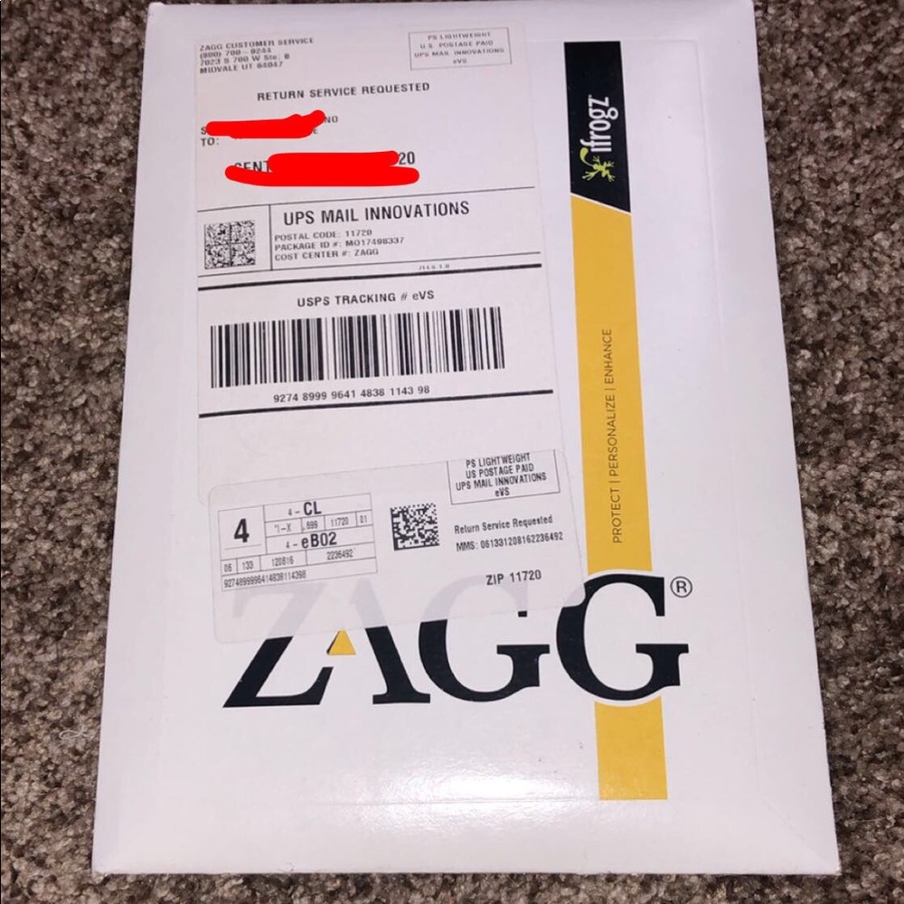 ZAGG GLASS SCREEN PROTECTOR 6+